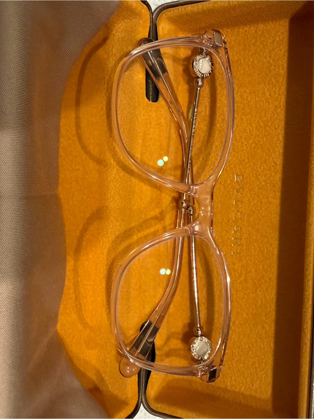 Bvlgari Crystal Pink prescription glasses- discontinued